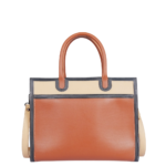 Elvixa Tri-Tone Vintage Top Handle Handbag