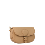 Elvixa Tan Buckle Detail Compact Shoulder Bag - Image 2